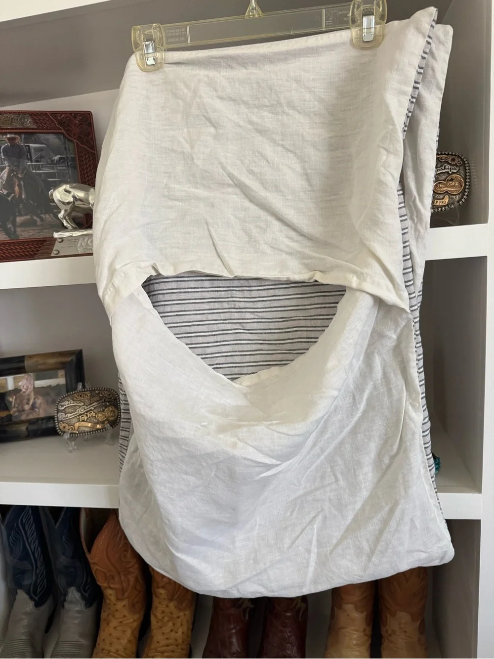 West Elm Standard Linen Pillowcases